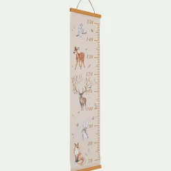 alinea Matelas Enfant|Déco Murale*Toise murale motifs forêt - Beige