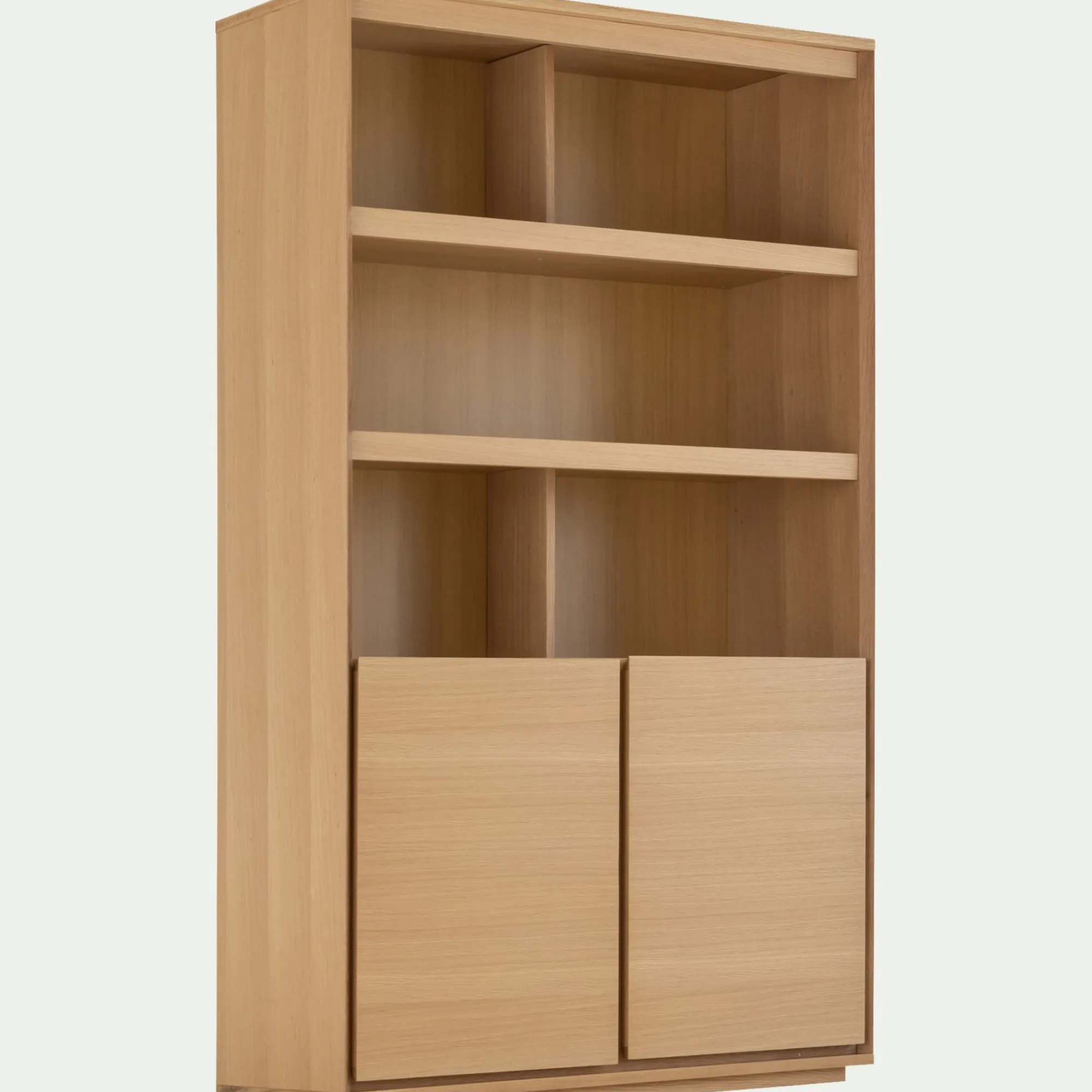 alinea Buffet De Salle À Manger|Buffet*Vaisselier 2 portes en bois - Bois clair