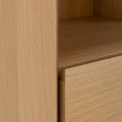alinea Buffet De Salle À Manger|Buffet*Vaisselier 2 portes en bois - Bois clair