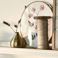 alinea Vase|Vase Et Branchage De Noël*Vase en fer H9cm - Doré