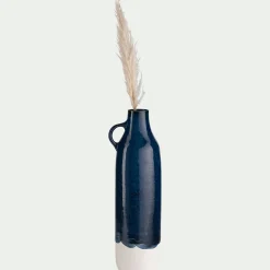 alinea Décoration À Poser|Vase*Vase pichet en faïence H51cm - Bleu