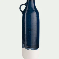 alinea Décoration À Poser|Vase*Vase pichet en faïence H51cm - Bleu