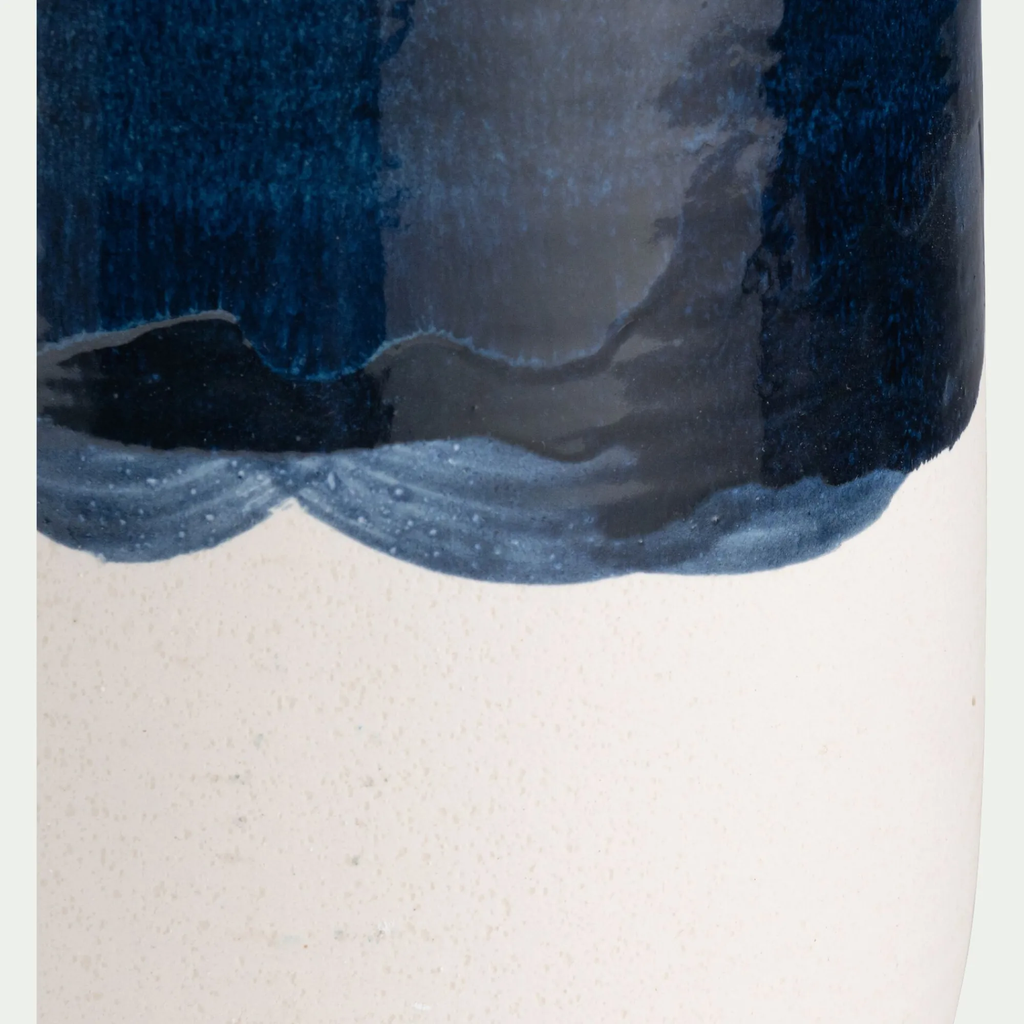 alinea Décoration À Poser|Vase*Vase pichet en faïence H51cm - Bleu