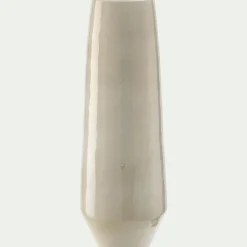 alinea Vase*Vase tube en céramique H45cm - Beige