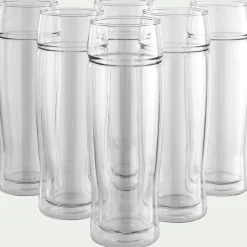 alinea Verre À Cocktail|Verre À Eau*Verre à bière en verre borosilicate 50cl - Transparent