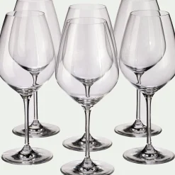 alinea Verre À Pied|Verre À Vin*Verre à pied en cristallin 43cl - Transparent