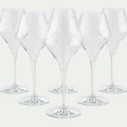 alinea Verre À Pied|Verre À Vin*Verre à pied en verre 38cl - Transparent