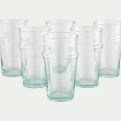 alinea Verre À Eau*Verre marocain en verre recyclé 30cl - Transparent