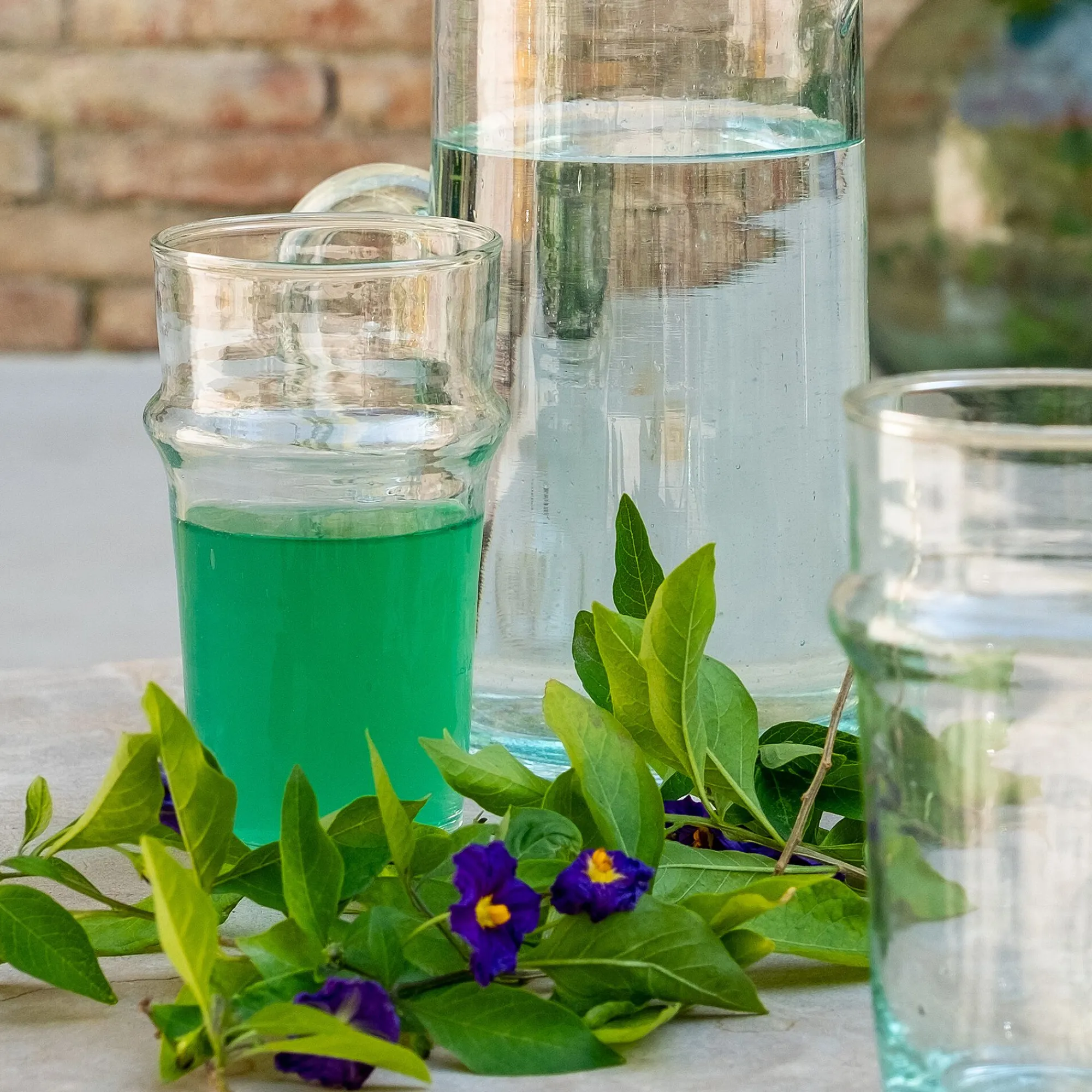 alinea Verre À Eau*Verre marocain en verre recyclé 30cl - Transparent