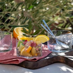 alinea Verre À Pied|Verre À Cocktail*Verrine ronde en verre 28cl - Transparent