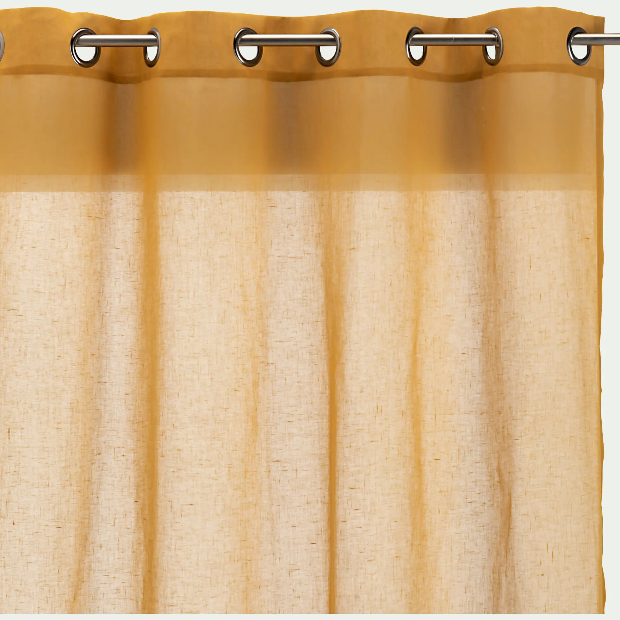 alinea Matelas Enfant|Bureau Enfant*Voilage à œillets en polyester 135x250cm - argan Jaune