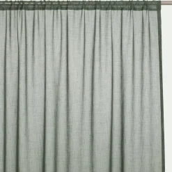 alinea Voilage*Voilage passe-tringle en polyster 140x250cm - cèdre Vert